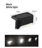 Lampe d'escalier solaire LED étanche (unité simple)