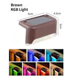 Lampe d'escalier solaire LED étanche (unité simple)