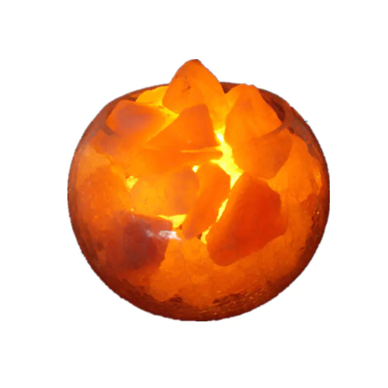 Lampe de sel cristalline au design créatif et variateur intégré