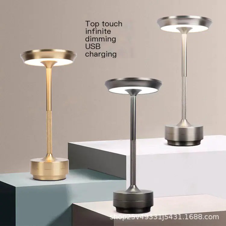 Lampe de table de bar créative avec chargement USB (éclairage d'ambiance)