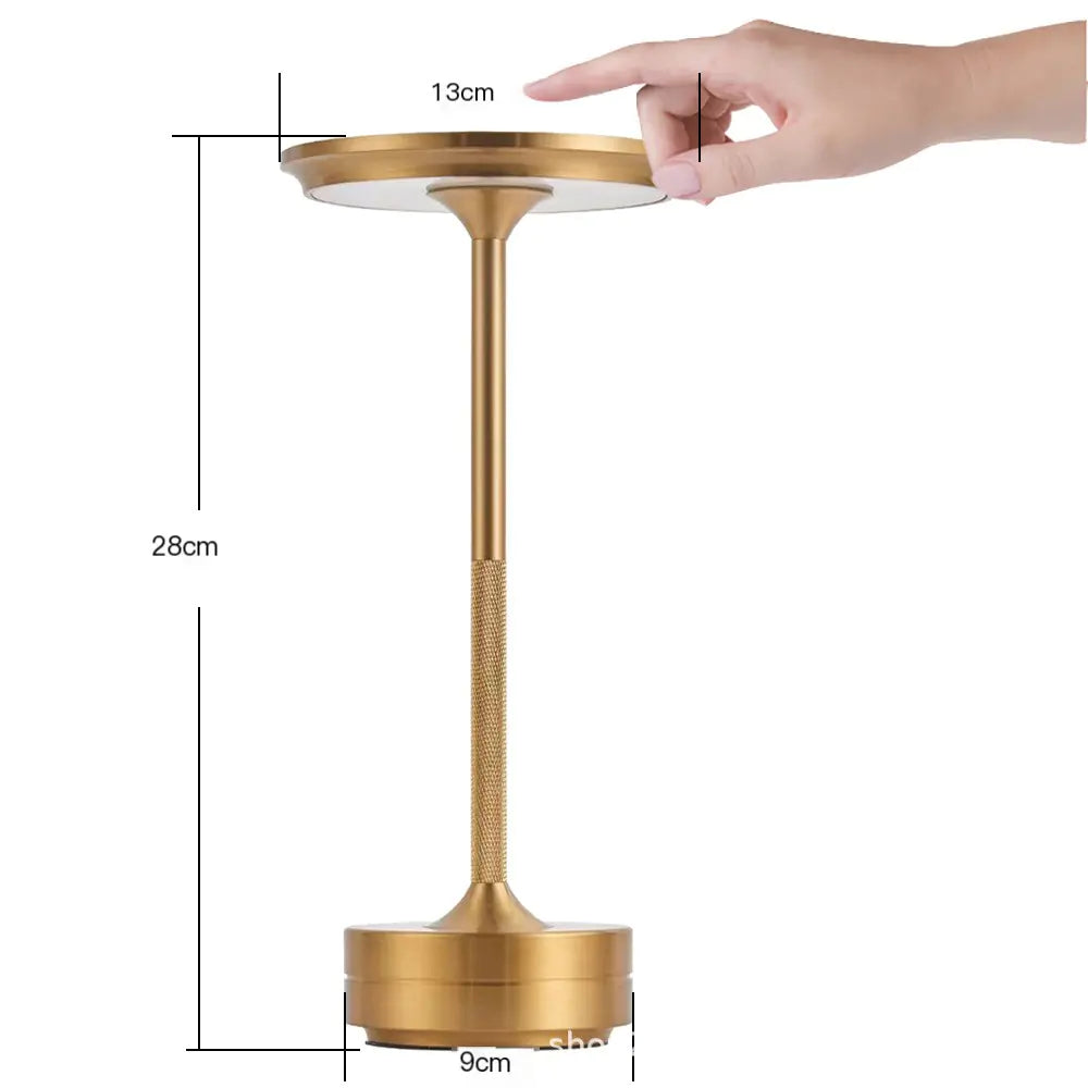 Lampe de table de bar créative avec chargement USB (éclairage d'ambiance)