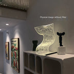 Lampe de table esthétique et créative pour la décoration de la chambre