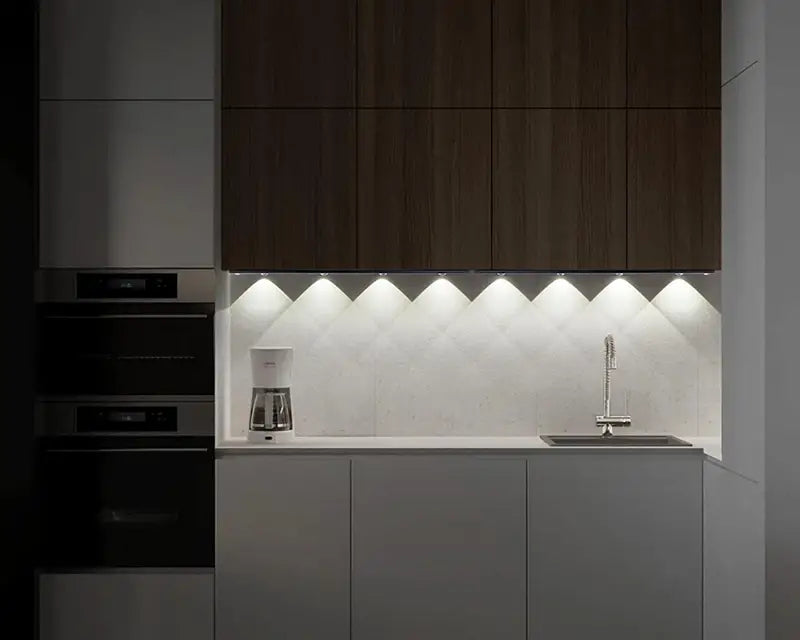 Lot de 2 lampes LED sans fil en forme d'œil de chat avec détecteur de mouvement