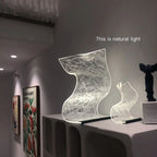 Lampe de table esthétique et créative pour la décoration de la chambre